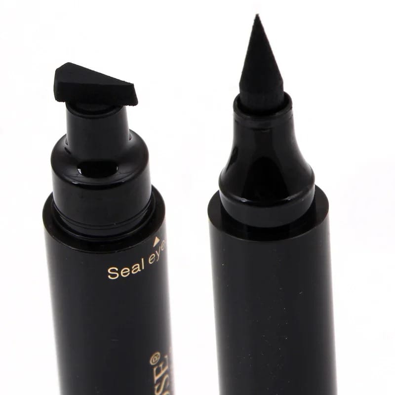 MISS ROSE Professional Dual-Ended Liquid Eyeliner & Winged Seal Stamp – Waterproof & Smudge-Proof