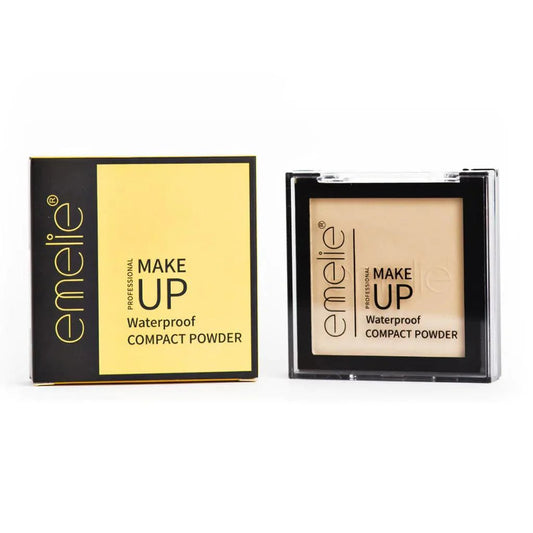 Emelie Professional Exclusive Waterproof Compact Powder